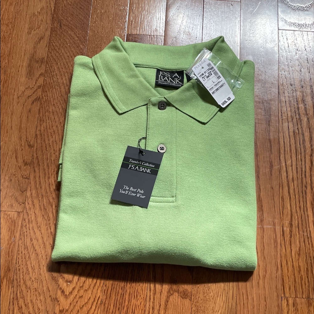 Jos. A. Bank Light Green Polo Shirt
